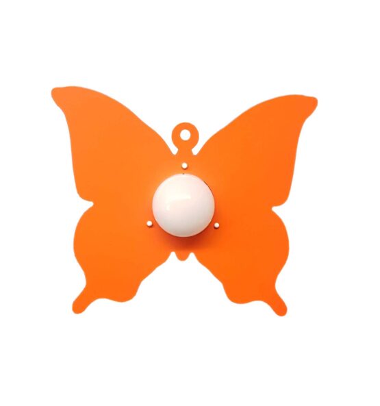 Plafoniera Farfalla Arancione
