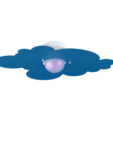 Plafoniera Nuvola Azzurro Camerette Bambini